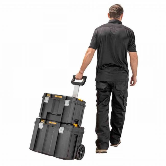 DeWalt DWST83347-1 TSTAK IP54 Mobile Storage Box - Image 4