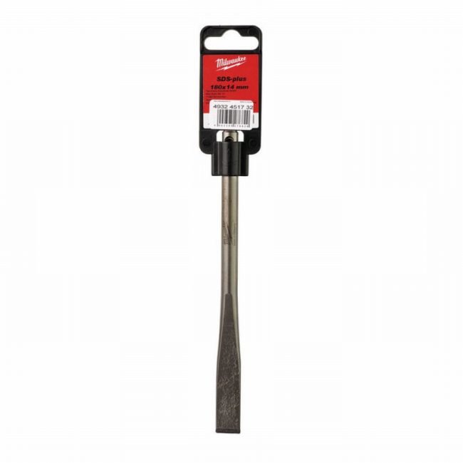 Milwaukee 4932451732 180mm SDS Plus Thin 14mm Flat Chisel