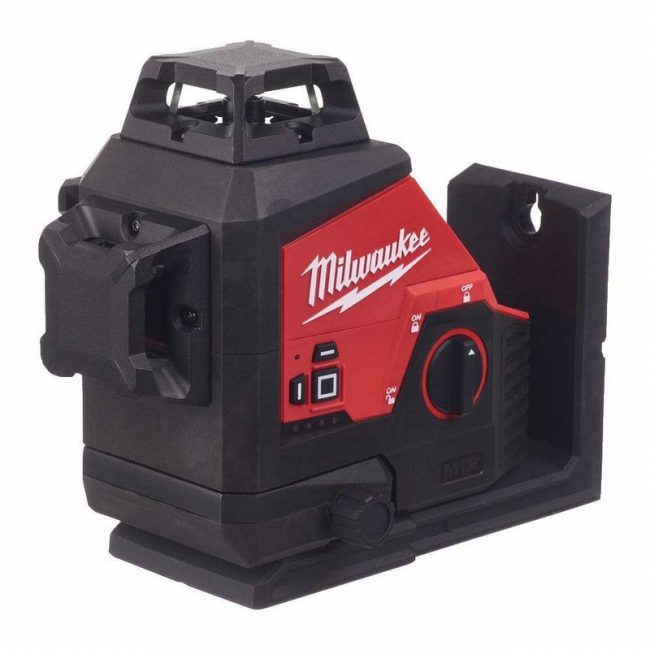 Milwaukee M12 3PL-401C 12v Green 360° 3 Plane Laser Kit - Image 5