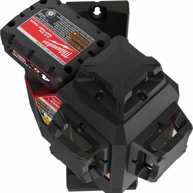 Milwaukee M12 3PL-401C 12v Green 360° 3 Plane Laser Kit - Image 7