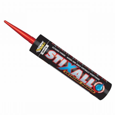 Everbuild EVBSTIXWH 290ml Stixall Extreme Power Cartridge White