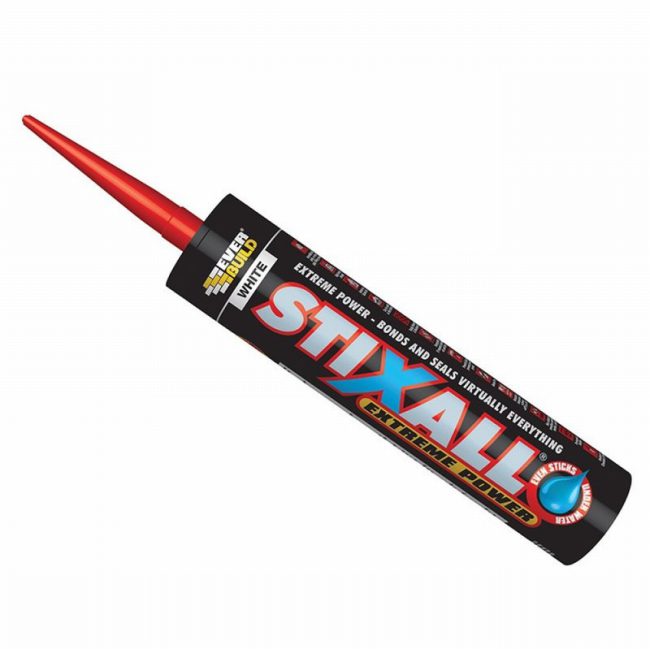 Everbuild EVBSTIXWH 290ml Stixall Extreme Power Cartridge White