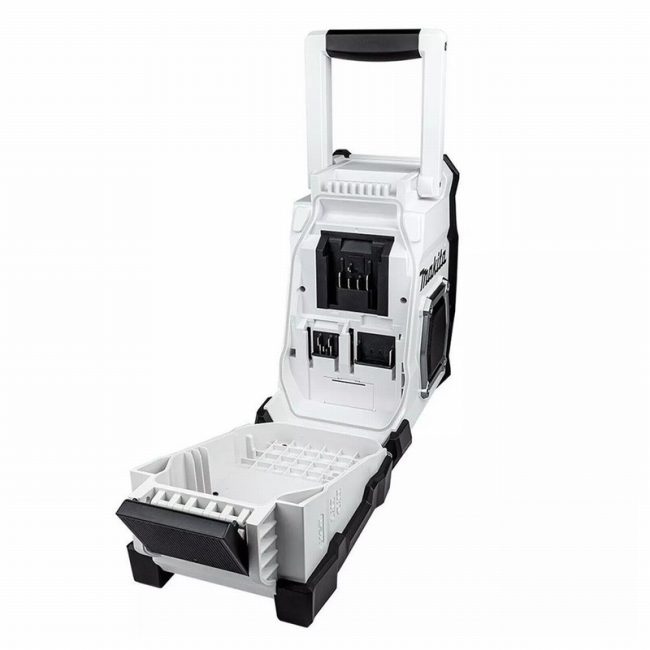 Makita MR001GZ01 12V/14.4V/18V/40V AM/FM White Radio - Body - Image 4