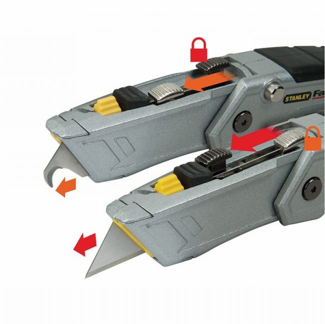 Stanley STA010502 FatMax Folding Twin Blade Knife - Image 4
