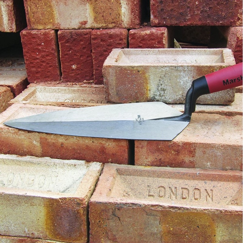 Marshalltown 19 11.5FG 11.5" Philadelphia Durasoft Brick Trowel - Image 2