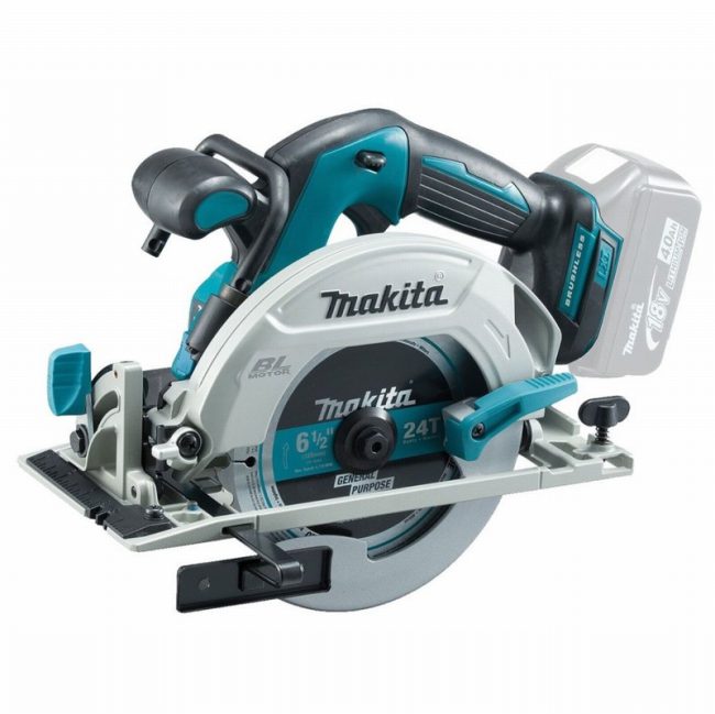 Makita DHS680Z 18V Li-ion Brushless Circular Saw 165mm - Body - Image 5