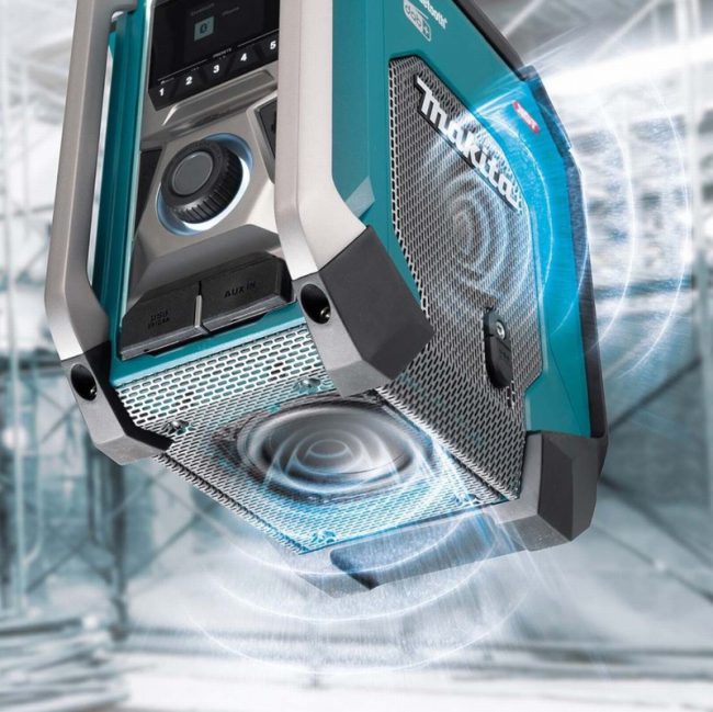 Makita MR007GZ 18V DAB Job Site Radio Bare Unit - Image 9