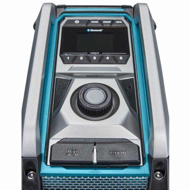 Makita MR007GZ 18V DAB Job Site Radio Bare Unit - Image 4