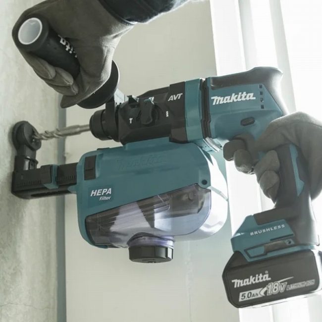 Makita DHR182Z 18V LXT Brushless SDS+ Drill - Body - Image 2