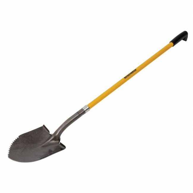 Roughneck ROU68044 Sharp Edge Round Shovel Long Handle