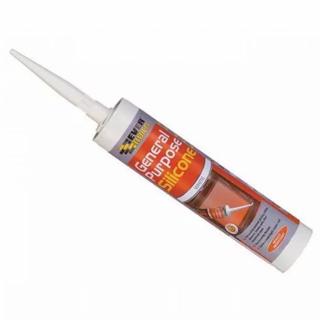 EVERBUILD EVBGPSBR 280ml General Purpose Silicone Brown
