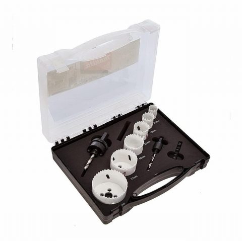 Makita D-47117 Plumbers 6pc Hole Saw Kit 57mm 44mm 38mm 29mm 22m