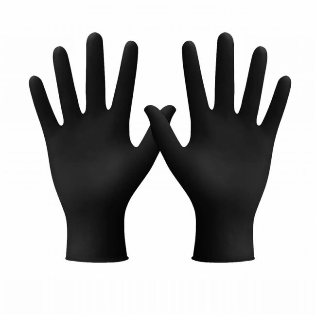 Mercator RD301040Q4 Size L Nitrylex Black Gloves - Image 3