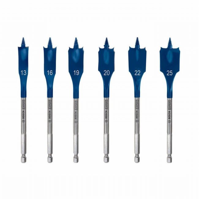 BOSCH 2608900333 EXPERT SELF CUT SPEED FLAT SPADE DRILL BIT SET