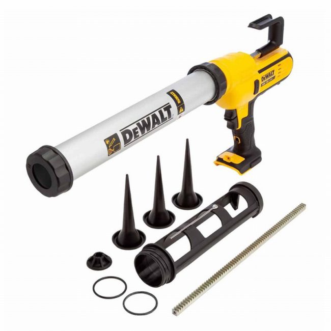 Dewalt DCE581N 18V XR Cordless Caulking Gun with Cartridge