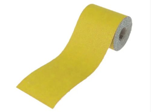 Faithfull Sanding Paper Roll Yellow 115mmx5m 60G