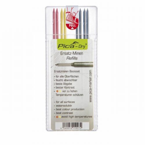 Pica Pica4020 Dry Pencil Refill Pack x8 Pcs