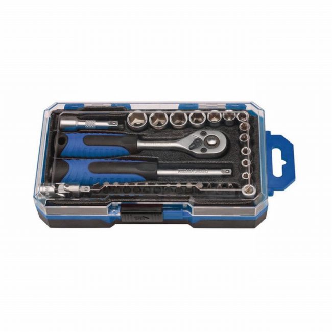 Draper 04777 1/4in Square Drive Socket Set - 35 Piece - Image 2