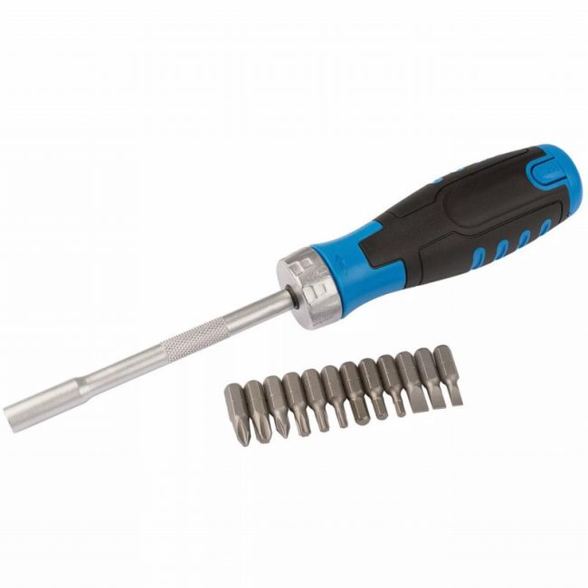 Draper 70442 Ratchet Screwdriver Set - 13 Piece