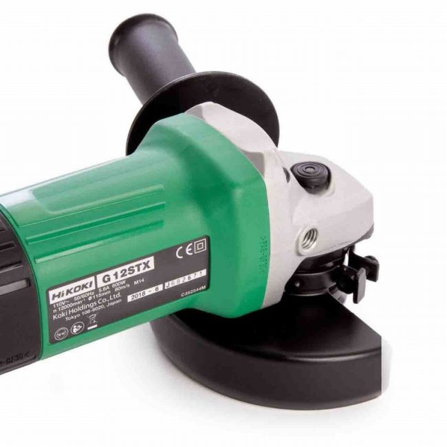 Hikoki G12STX/J5 240V Angle Grinder 115mm 600W - Body - Image 6