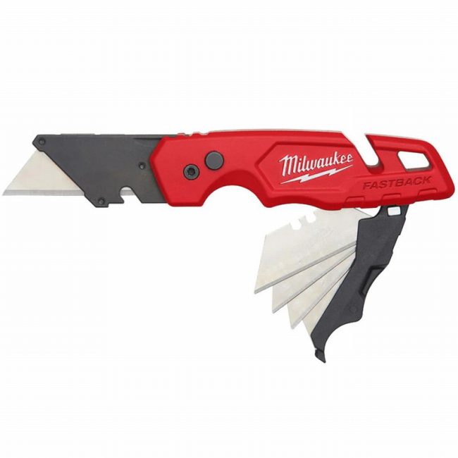 Milwaukee 4932471358 FASTBACK Flip Utility Knife with Blade - Image 2