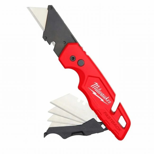 Milwaukee 4932471358 FASTBACK Flip Utility Knife with Blade