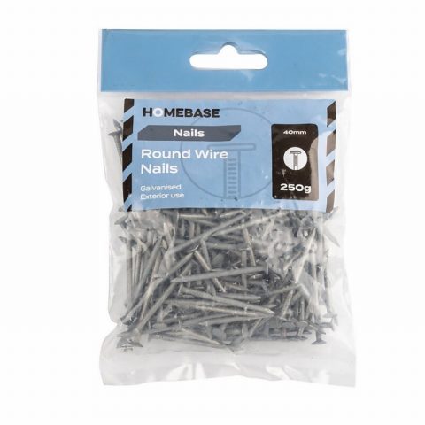 Samac B40GRW025  40×2.36mm 250g Galv’d Round Wire