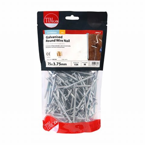 Samac B75GRW025  75×2.65mm 250g Galv’d Round Wire