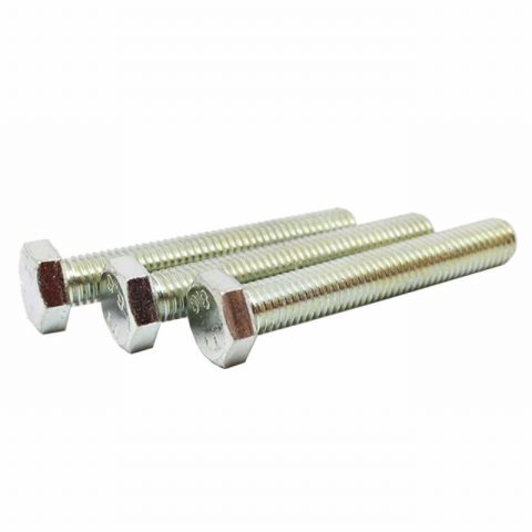 Samac PP8100SET4 M8x100mm BZP Hex HD Set Screw – 4 Piece