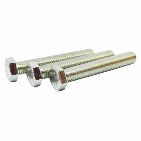 Samac PP840SET10 M8x40mm BZP Hex HD Set Screw – 10 Piece