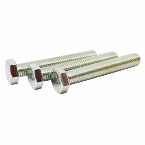 Samac PP850SET10 M8x50mm BZP Hex HD Set Screw – 10 Piece