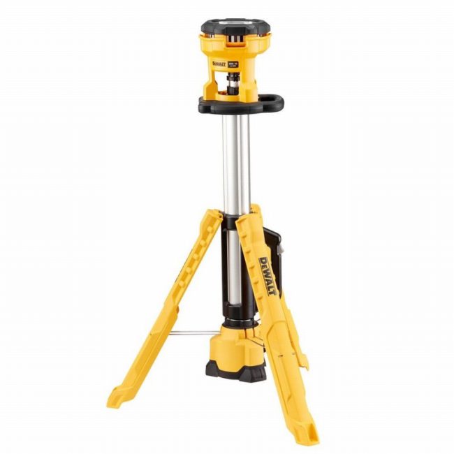 Dewalt DCL079 18V XR LED Tripod Light - Body - Image 3
