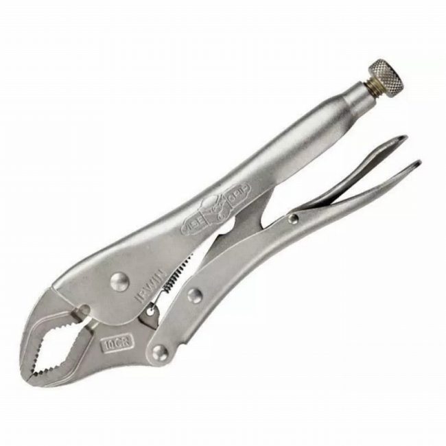 Irwin VIS10508017 10CR 254mm (10in) Curved Jaw Locking Pliers