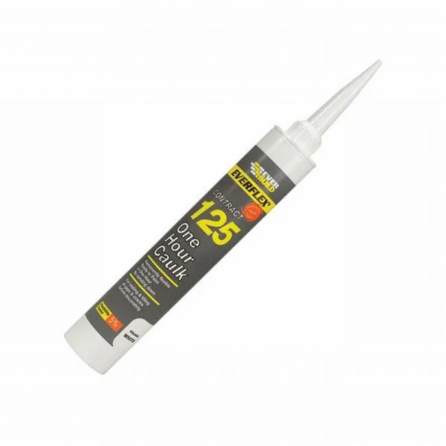 Everbuild EVB125C3  310ml One Hour Caulk 125 White - Image 2