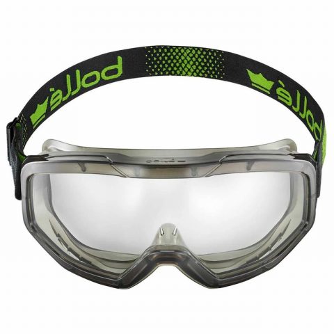 Bolle BOLGLOBEN11W GLOBE Sealed Safety Goggles – Clear