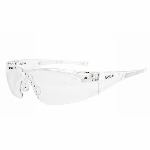 Bolle BOLRUSHPSI RUSH Safety Glasses – Clear