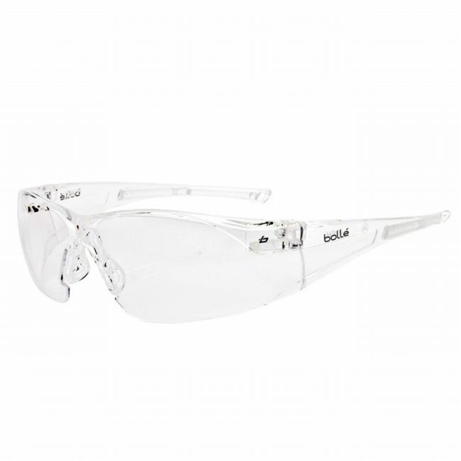 Bolle BOLRUSHPSI RUSH Safety Glasses - Clear