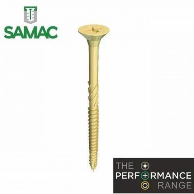 Samac PS3535PP 3.5x35mm Wood Screws - Box 200
