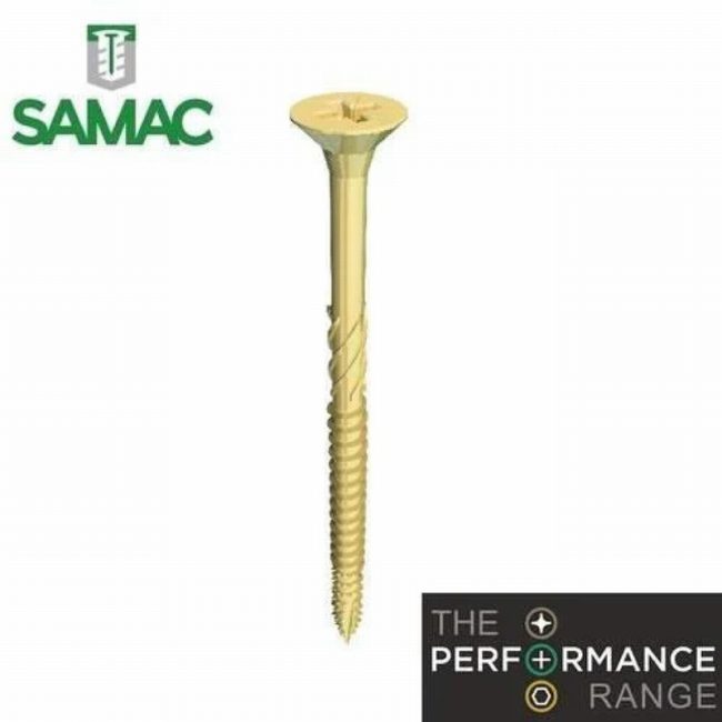 Samac PS3540PP 3.5x40mm Wood Screws - Box 200
