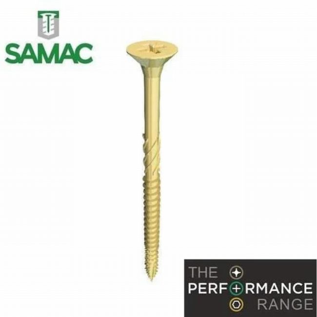 Samac PS416PP 4x16mm Wood Screws - Box 200