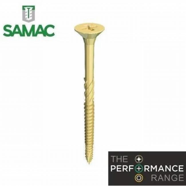 Samac PS430PP 4x30mm Wood Screws - Box 200