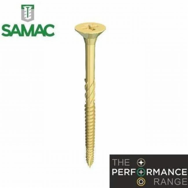 Samac PS4540PP 4.5x40mm Wood Screws - Box 200