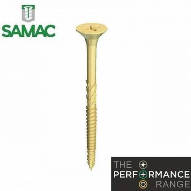 Samac PS560PP 5x60mm Wood Screws - Box 100