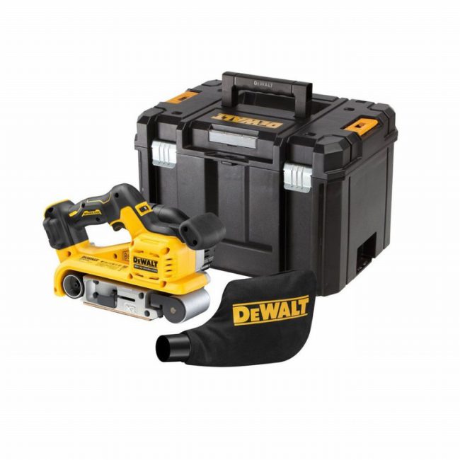 Dewalt DCW220NT 18V XR Brushless 75mm Belt Sander - Body & Case