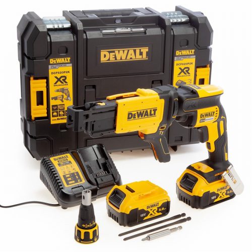 DeWalt DCF620P2K 18V Brushless Collated Drywall Screwdriver Kit