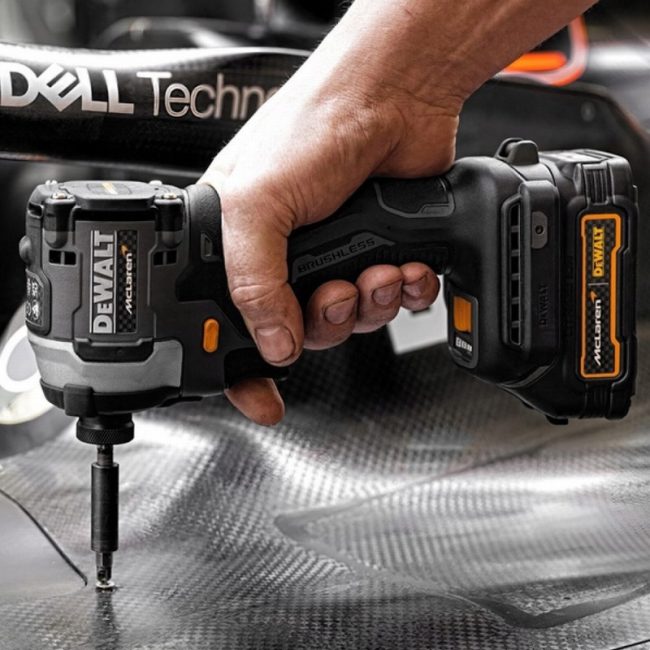 DeWalt x McLaren F1 DCF85MN 18V Brushless Impact Driver - Body - Image 4
