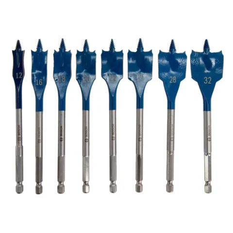 Flat Drill Bit Set