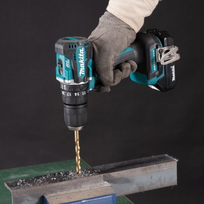 Makita DHP487Z 18V LXT Brushless Combi Drill - Body - Image 5
