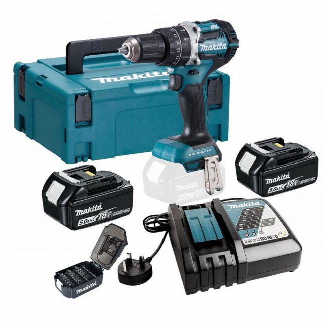 Makita DHP484TJX9 18V LXT Brushless Combi Drill Kit - Image 10