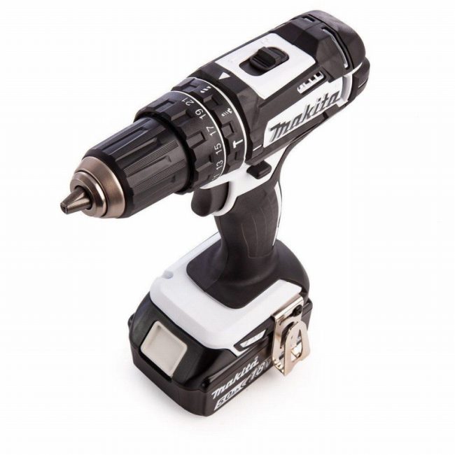 Makita DHP482T1JW 18V LXT White Combi Drill Kit - Image 7